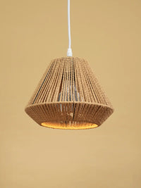 Close up of Walnut Soltech Ferrara lampshade