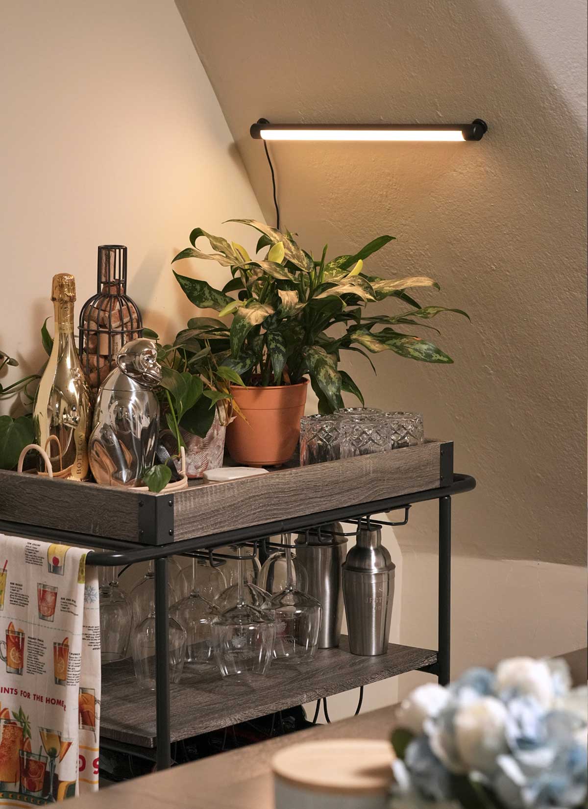 grow light fixture for indoor plants Soltech Solutions- Grove LED Grow Light, White