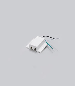 White Soltech Highland hardwiring on white background